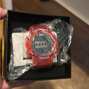 Invicta Black and Red Watch